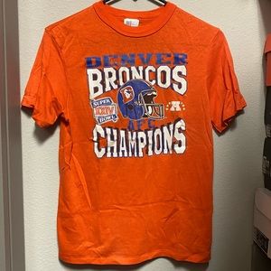 Vintage Broncos Super Bowl Tee